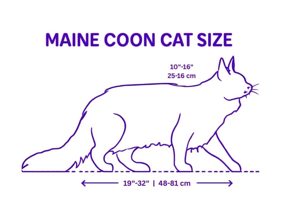 Maine Coon Cat Size