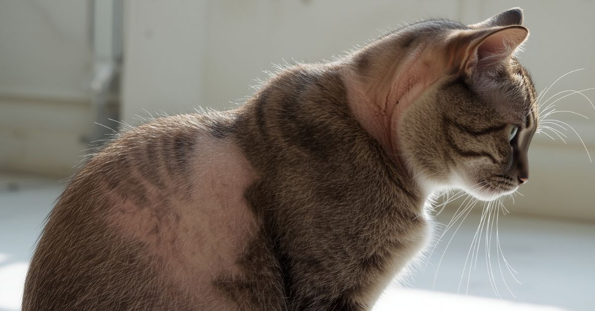 Hair loss in cats